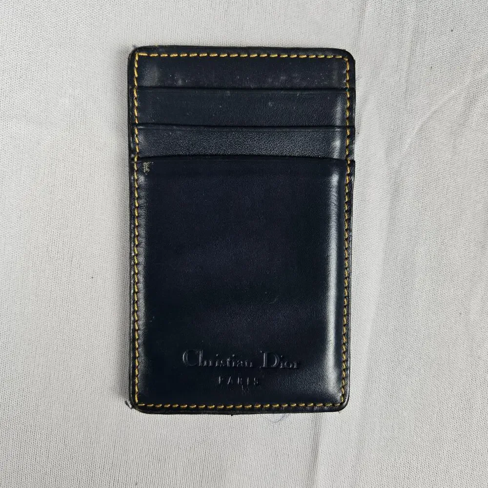 Dior Monogram Card Holder Wallet